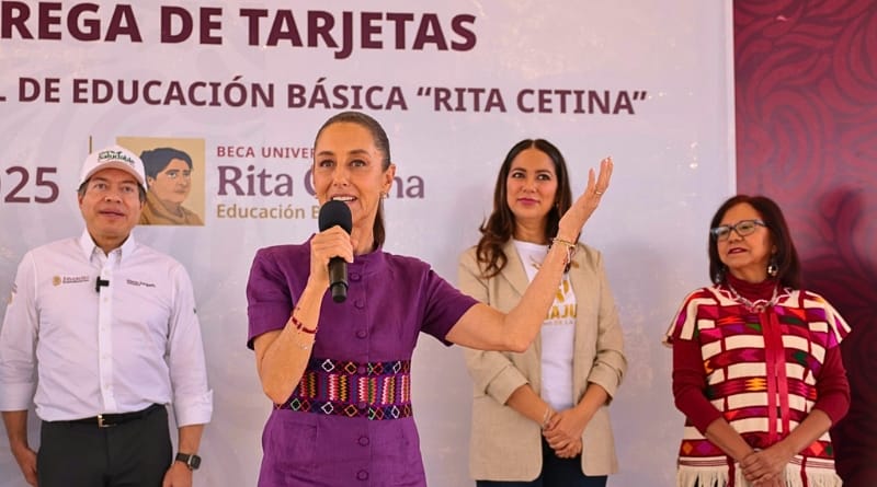 El programa ofrece apoyos económicos a familias vulnerables, con 1,900 pesos bimestrales por hogar y 700 pesos adicionales por estudiante, priorizando secundaria y expandiéndose a preescolar y primaria.