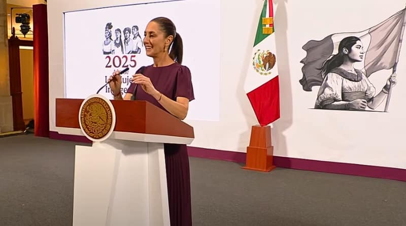 La presidenta de México habló con Donald Trump antes de la visita de Marcelo Ebrard a Washington, en medio de tensiones por remesas y negociaciones arancelarias.