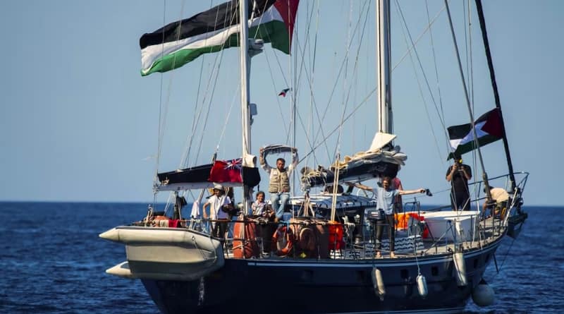 La Flotilla de la Libertad gestiona la liberación de los detenidos, entre ellos Greta Thunberg, tras su captura por parte de Israel en el barco Madleen