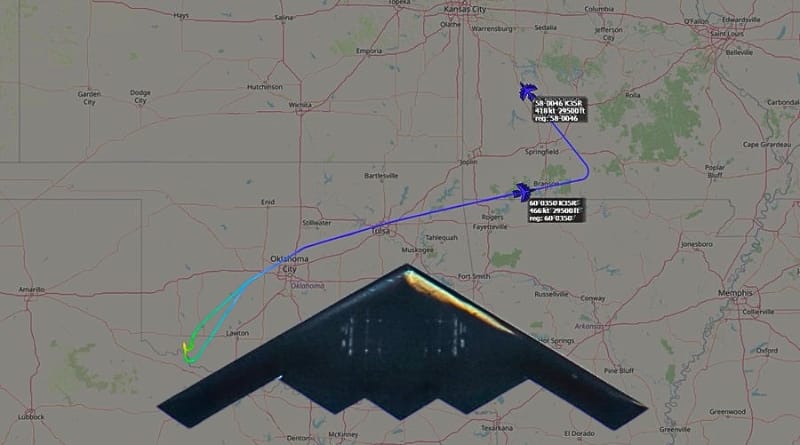 Seis bombarderos estratégicos furtivos, capaces de portar armas nucleares, se dirigen a la base Andersen en Guam mientras crece la escalada bélica en Oriente Medio.
