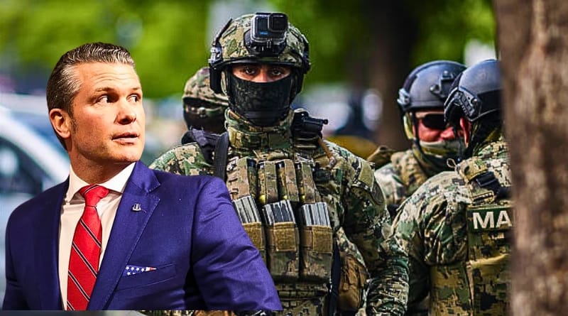Peter Hegseth, secretario de Defensa, advierte que Washington prefiere que México asuma el combate al narco, pero deja abierta la opción de intervenir.