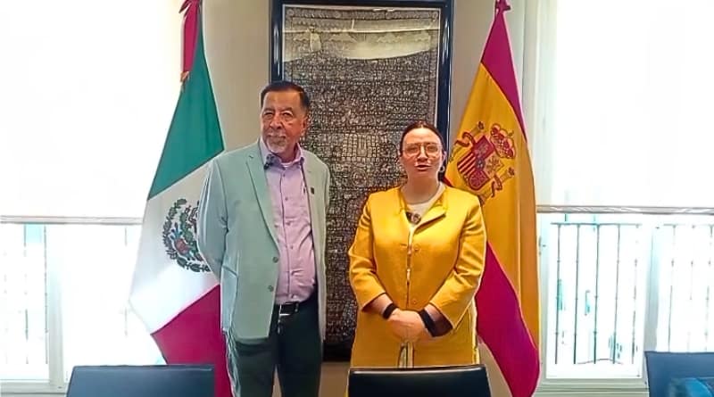 Margarita González Saravia fortalece lazos con la Unión Europea al promover aguacate, mezcal y jamaica en la Feria Fruit Attraction 2025 en España.