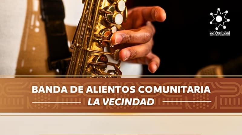 La Secretaría de Cultura impulsa la Banda Comunitaria “La Vecindad” en Cuernavaca, donde niñas, niños y jóvenes desarrollan su talento musical.